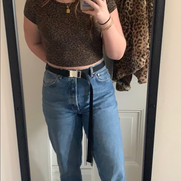 🚫sold on curtsy🚫 NWOT target buckle belt - Picture 1 of 3